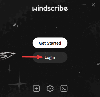 Linux Login Button