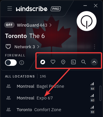 Linux Select Location