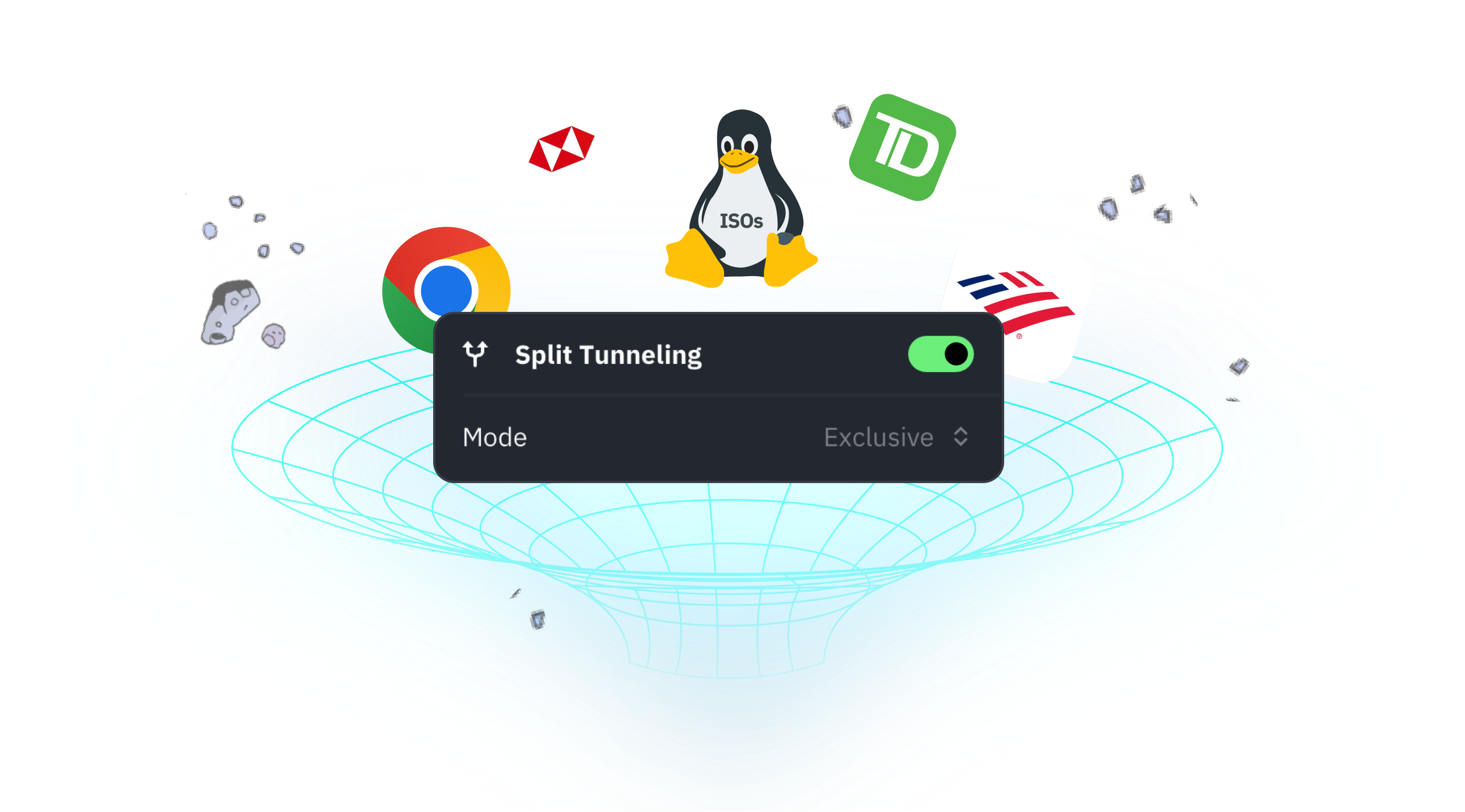 Personalized Protection with Split Tunneling