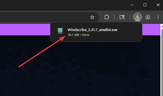 Windows Download Complete